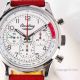 Swiss Made Breitling Top Time Ford Thunderbird White Arabic Red Leather Strap (3)_th.jpg